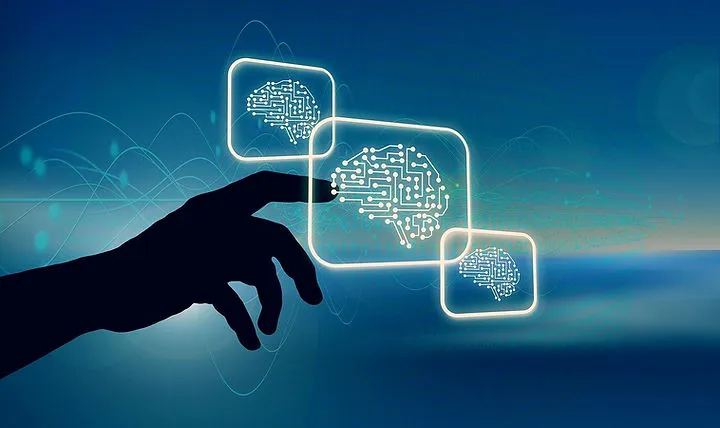 AI neural network concept